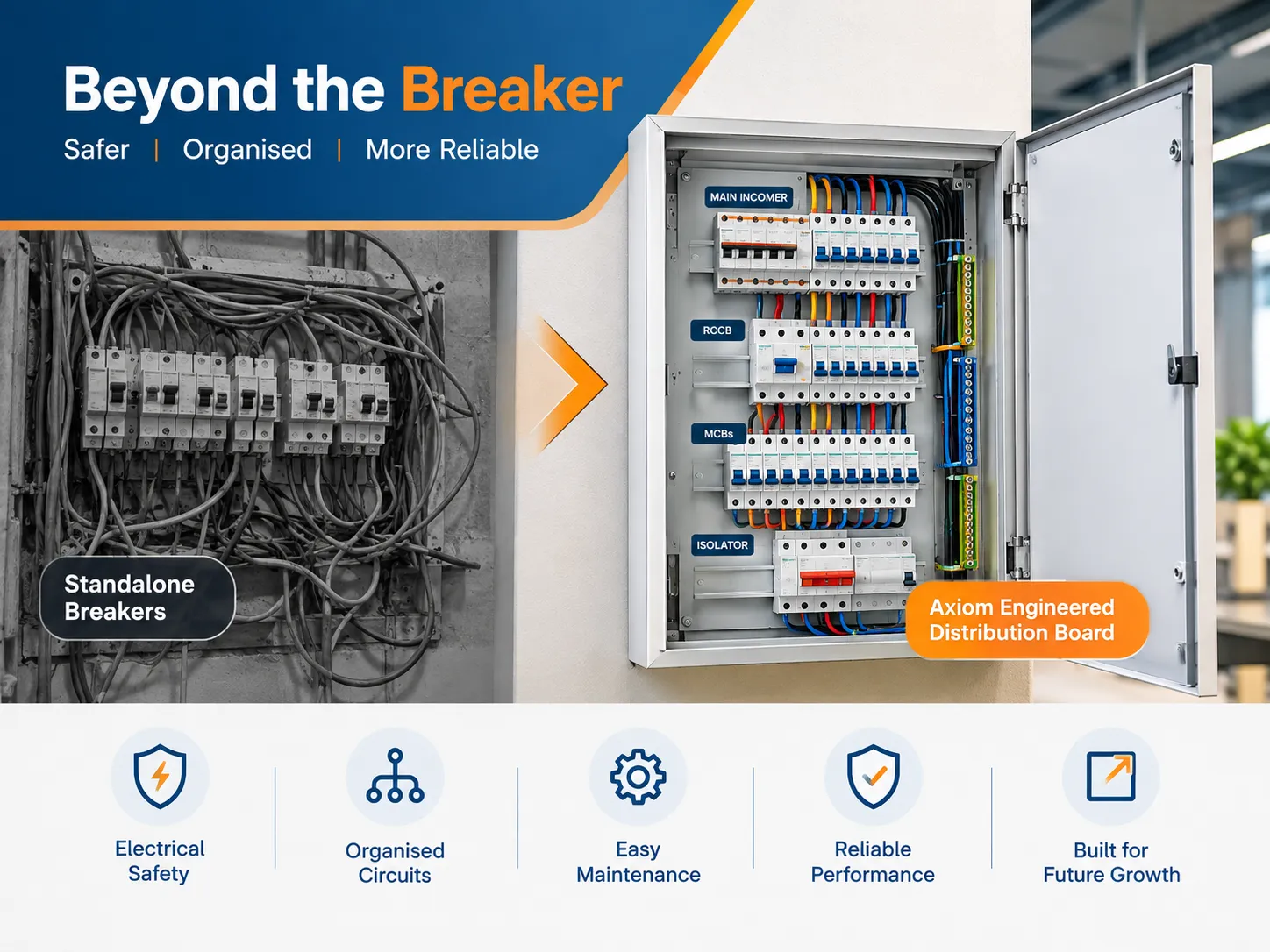 Beyond the Breaker: How Distribution Boards Improve Electrical Safety, Organisation, and Reliability